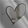 Wallity Ozgl517 Espejo Decorativo Ahumado 43x48 cm